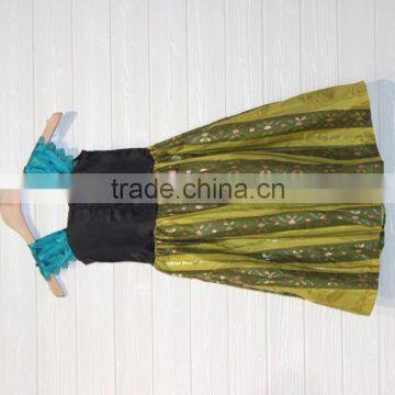 GZY 6-16year Old Girls Puffy Blue Dresses Princess Dresses on Sale photo-5