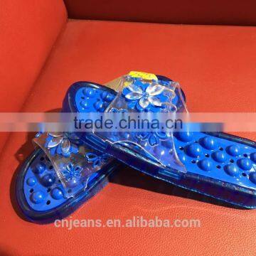 GZY Hotsale Stocklot Summer Transparent Woman Slipper photo-5