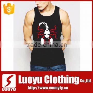 wholesale men tank tops 100 polyester tank tops sublimation gym tank top