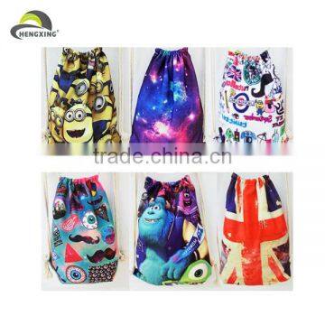 Custom Animal Print Fashin 2015 Sports Shopping Backpack Bag photo-3
