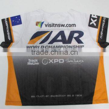 One Size Fits All Sublimation Printing Race Bibs, Boating Singlet/shirts photo-2