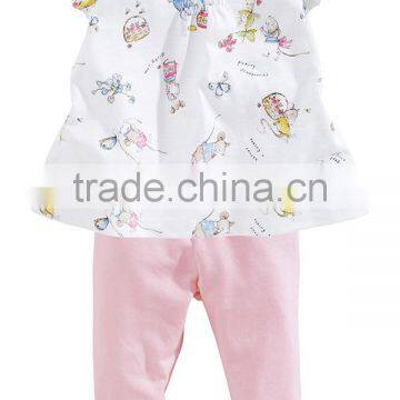 fashion baby girls 2pc clothing sets children cute boutique clothes sets baby outfits