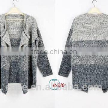 winter acrylic knitting men's cardigan sweater