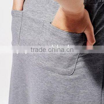 Female Money Navy Blue Printed Knitted Waistband Draw String Dress photo-4