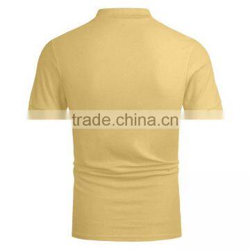 China Factory Bulk 100 Polyester Drifit Custom Polo Collar Tshirt Design photo-3
