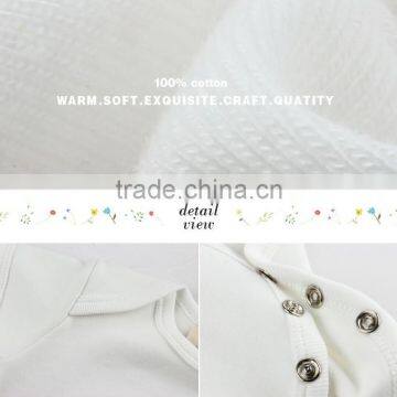 Hot Sale 100% Cotton Baby Romper Blank, Organic Cotton Baby Clothing OEM photo-3