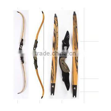 Hot selling Recurve bow,white and black color limbs