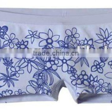 flower printed lady active boy shorts