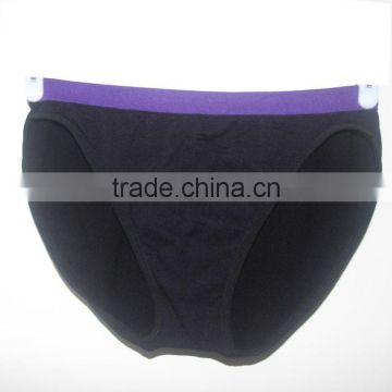 yiwu big factory provide cottone cute girls seamless underwear