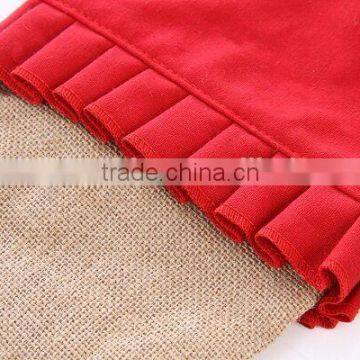 New Style Burlap Personalized Christmas Stocking photo-6