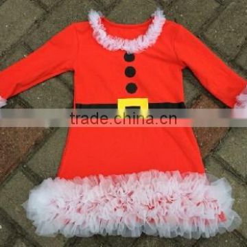 baby girl christmas santa claus dress Yiwu Garment Factory