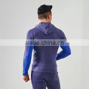 Mens Latest New Design Track Suit Sports Plain Jogging Long Coat Design Man Suit photo-2