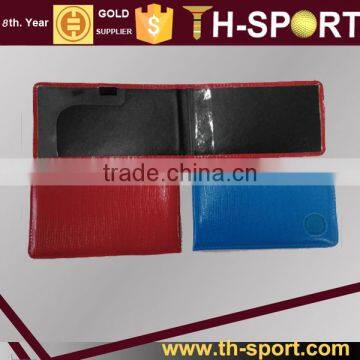 Plain Or Personalised Synthetic Leather Golf Score Card Holder photo-2