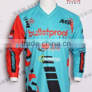 Printed Sublimation Custom Quicky Dry Bmx Jerseys Wholesale photo-6