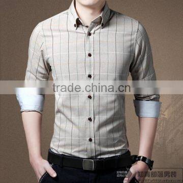 Causal men shirts long sleeve cotton line mens shirts fashion style high quality