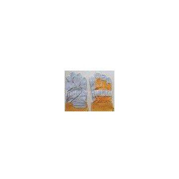 A / AB  Chemical Resistant 11 inch working Split Cow Leather Gloves11009YW