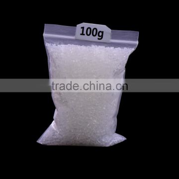 100G Italian Keratin Glue Grain Transparent White High Purity Strong Hair Extension Keratin Hair Glue In Granules