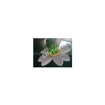 EN71 Commercial Advertising Inflatable Flowers Nylon With Light Tubes
