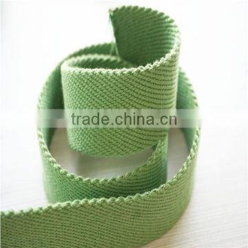 Twill webbing bias tape