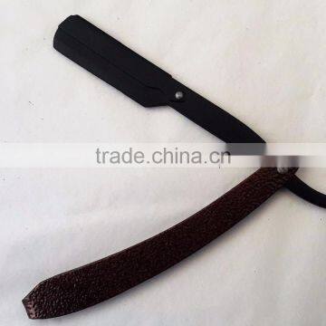 Barber Shaving Razor Cut Throat Razor With Texture Handle photo-3