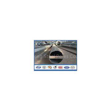 Height 70FT / 21340MM steel utility poles , Steel Q460 Material electrical power pole