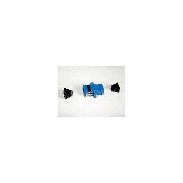 SC to SC Single Mode Fiber Optic Adapter , MM / SM DX / SX LC Adapter