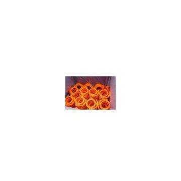 Orange Metal Pipe Clamp
