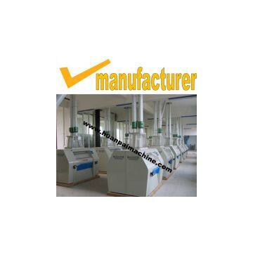 whole set maize flour milling machine,corn flour machinery, wheat flour equipment