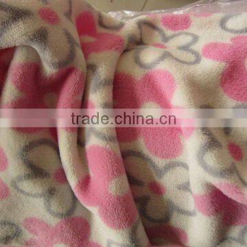 100% polyester printed Coral Fleece Fabric-upholstery