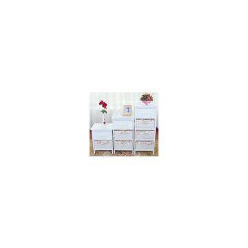Willow storage cabinet for living room