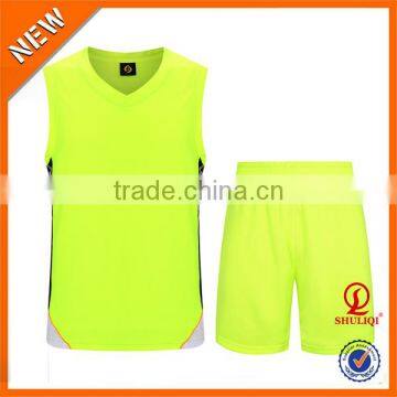 wholesale men sport wear, european reversible blank basketball jersey H-630