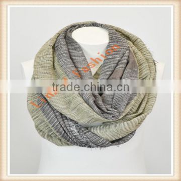 Very Beautiful European Loop Scarf, Chevron Infinity Scarf