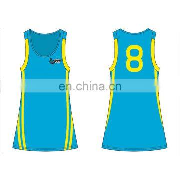 new style custom jersey for netball in good quality