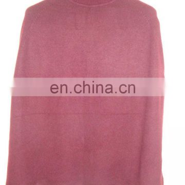 Poncho Mock Neck