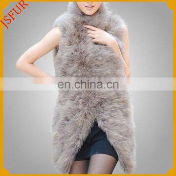 Stand collar women fur coat clothing in turkey