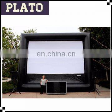 Giant inflatable projection screen for Colorado School Dance DJs