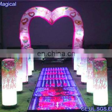 Romantic inflatable wedding LED decoration