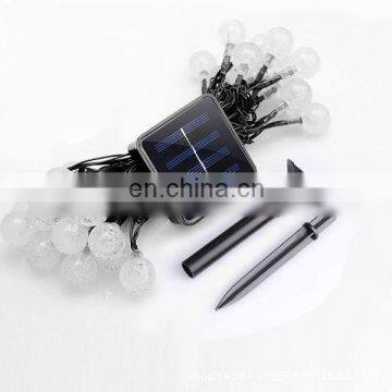 Christmas LED String Lights Solar Illumination 30 White Lights photo-4