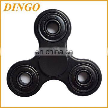 2017 Hot Sale Hand Spinner Toys , 3 Bar Plastic Caps Tri Finger Fidget Spinner