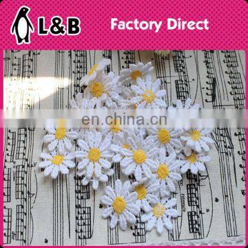 2017 Fashion Polyester Yarn Colorful Lace Trimming Sewing Ribbon Flower Trim photo-2