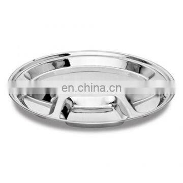 Fancy round bar Serving Platter /stainless steel Serving Platter