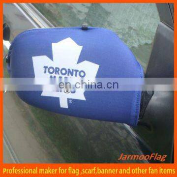 advertising car side mirror cover sock