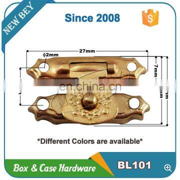 Custom Design Golden Metal Box Hardware,gift Box Lock photo-5