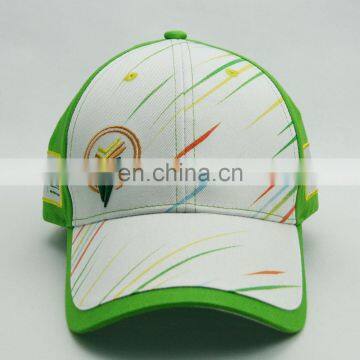 High Quality Custom 100% Cotton Twill 6-panel Baseball Cap