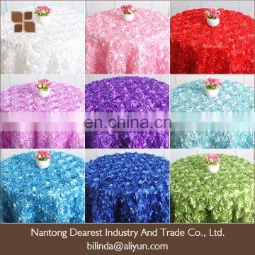 rosette table cloth, Wedding Table Cloth, Restaurant Table Cloth,