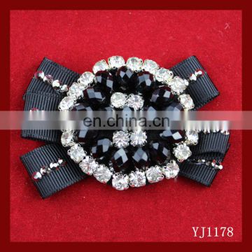 rhinestone and acrylic stone shoe accessories