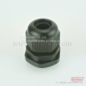 BLACK NYLON CABLE GLAND