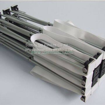 8ft Portable Aluminum Frames Tension Fabric Foldable Pop up Wall Banner Display Stand photo-3