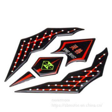 Spirit Beast Motorcycle Modified Oil Tank Pad Reflective Sticker Waterproof Multiple Choices BR101 photo-3