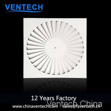 Aluminum Square Swirl Diffuser Ceiling Vent China Supplier photo-5